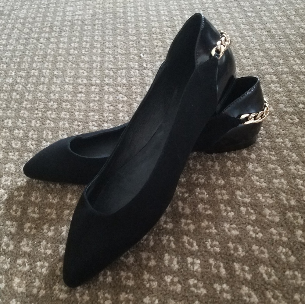 Jeffrey Campbell Suede Flats